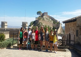 Erasmus en el castillo de Xàtiva